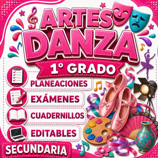 Artes Danza Paquete 1° Grado de Secundaria
