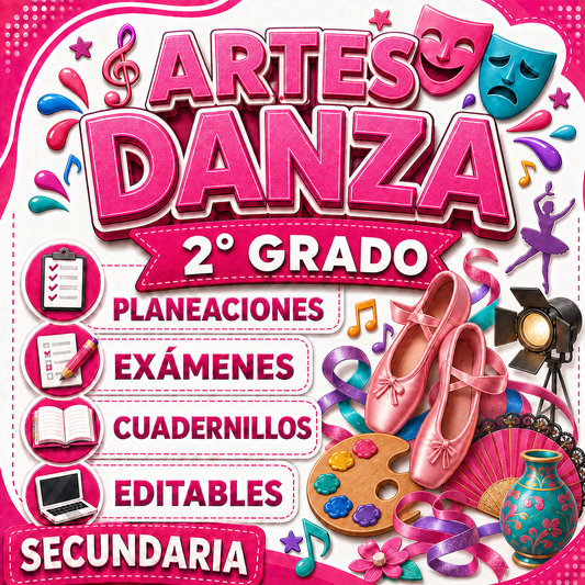 Artes Danza Paquete 2° Grado de Secundaria