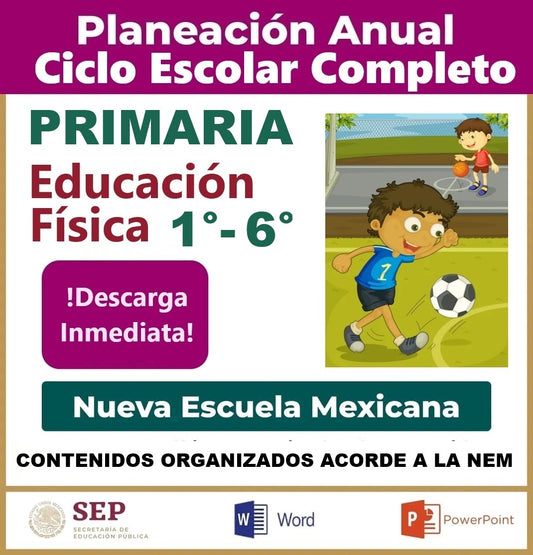 Planeación Ciclo Completo Educación Física 3° Secundaria